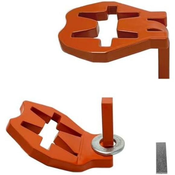 T-Post Gate Hinge Pins, Hang a gate from a Metal T Post, Easy to Install,Hang a gate of Any Farm or Garden from a Metal T Post