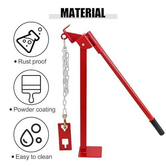 T Post Puller Fence Post Puller 36in Heavy Duty Fence Post Puller,for Round Fence Posts T Stakes Sign Post Tree Stump,Combined Type