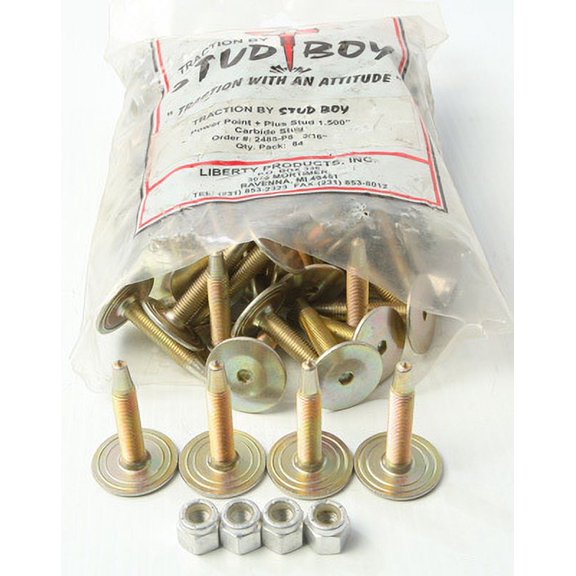 T Power Point + Plus Studs with Locknuts - 1.500in. Stud Length