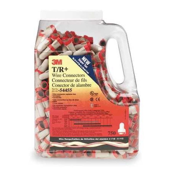 T/R - Super Tan/Red Wire Connector - (Pack of 750)