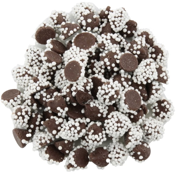 T.R. Toppers Mini White Nonpareil, 10 Pound.