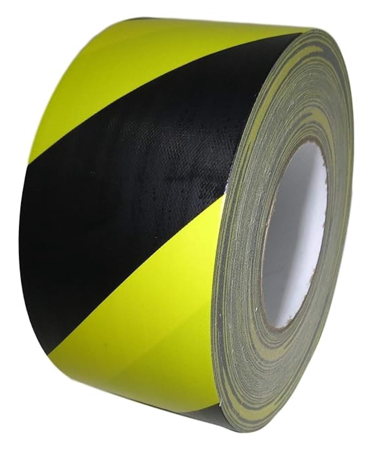 T.R.U. CDT-36 Industrial Grade Duct Tape. Waterproof and UV Resistant. Multiple Colors Available. 60 Yards. (Stripped Black/Yellow, 6 in.)