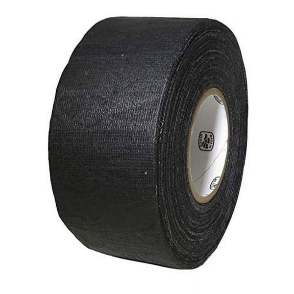 T.R.U. CFT-15 Black Gaze Cotton Cloth Friction Tape with Non-Corrosive Rubber Resin Adhesive.60 Ft. (1.5 in.)