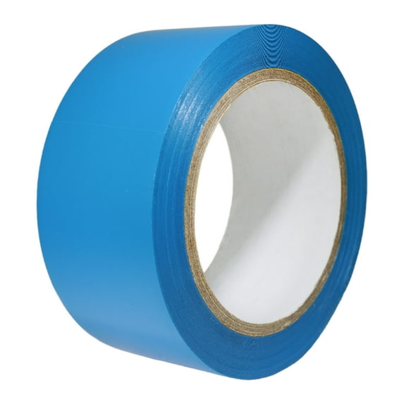 T.R.U. CVT-536 Light Blue Vinyl Pinstriping Dance Floor Tape: 2 in. wide x 36 yds. Several Colors