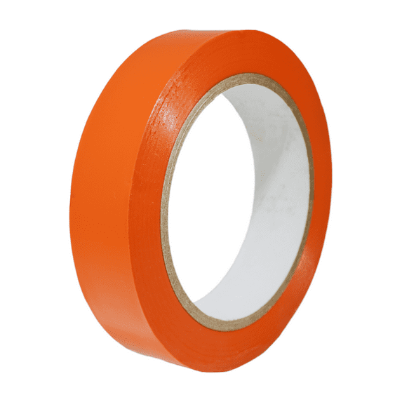 T.R.U. CVT-536 Orange Vinyl Pinstriping Dance Floor Tape: 1 in. wide x 36 yds. Several Colors