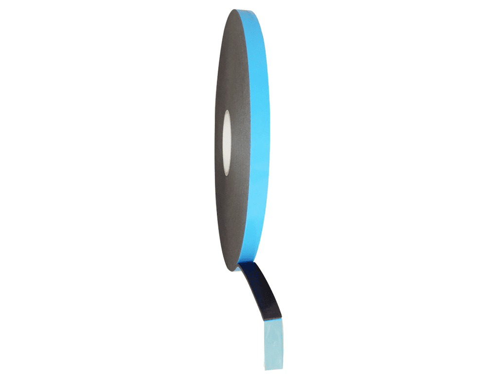 T.R.U. DC-PEF06P Black Double Coated Window Glazing Tape: 1/16 in. thick x 1 in. wide x 150 ft.