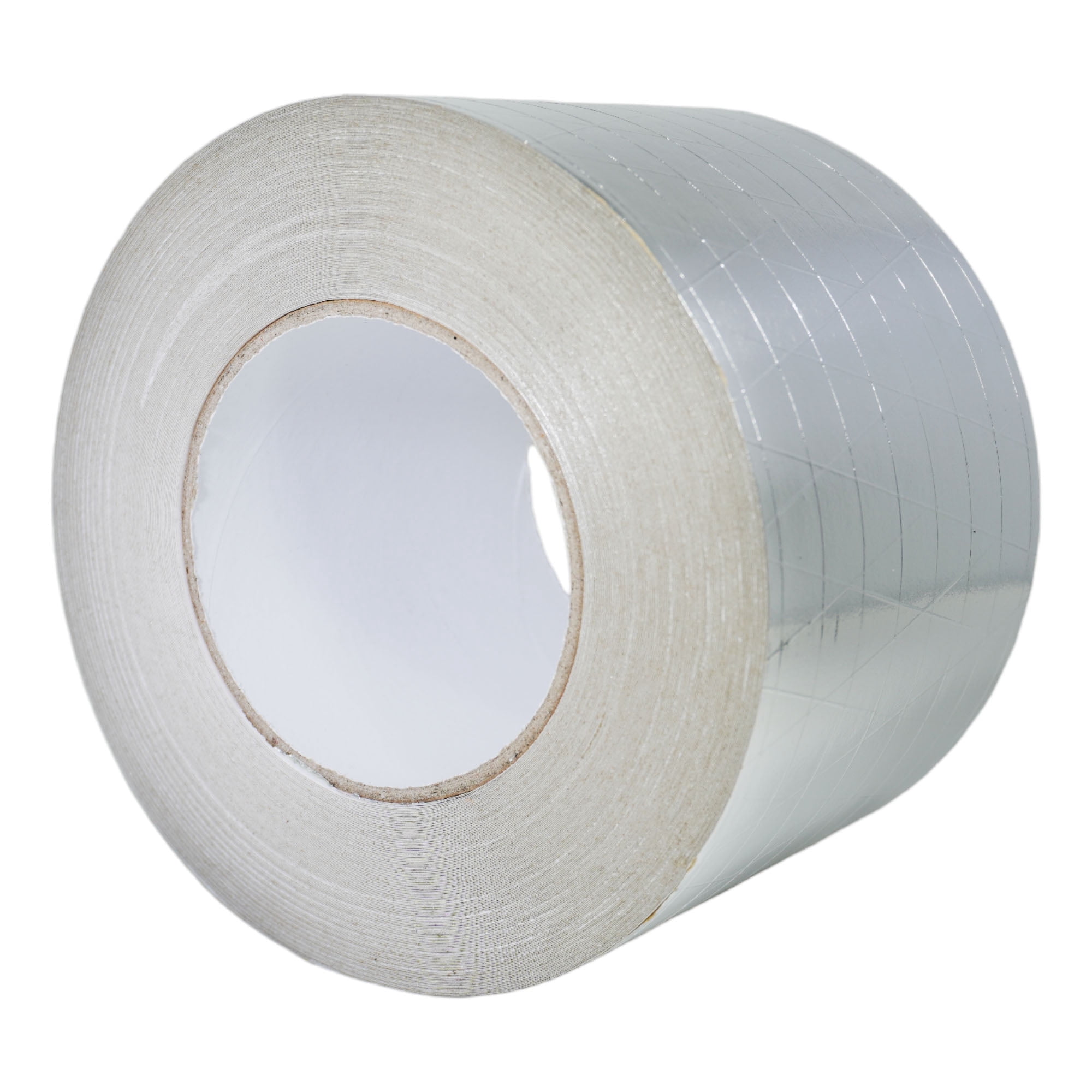 T.R.U. FSK-R Aluminum Foil/Scrim/Kraft Jacketing Insulate Tape with Rubber Adhesive. 50 Yards. (4" (96mm)