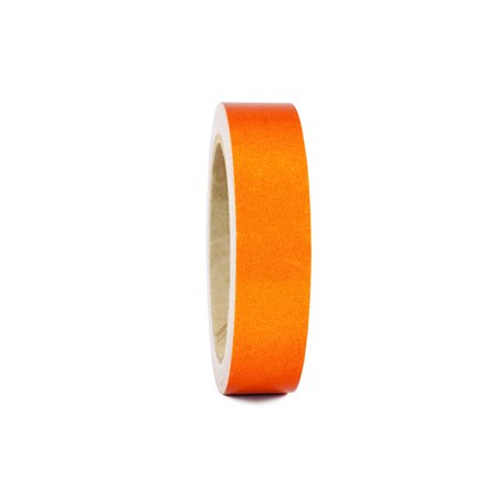 T.R.U. REF-7 Orange Engineering Grade Reflective Tape: 1 in. wide x 30 ft. length
