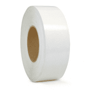 T.R.U. REF-7 Silver/White Engineering Grade Reflective Tape: 4 in. wide x 30 ft. length