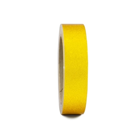 T.R.U. REF-7 Yellow Engineering Grade Reflective Tape: 1 in. wide x 30 ft. length