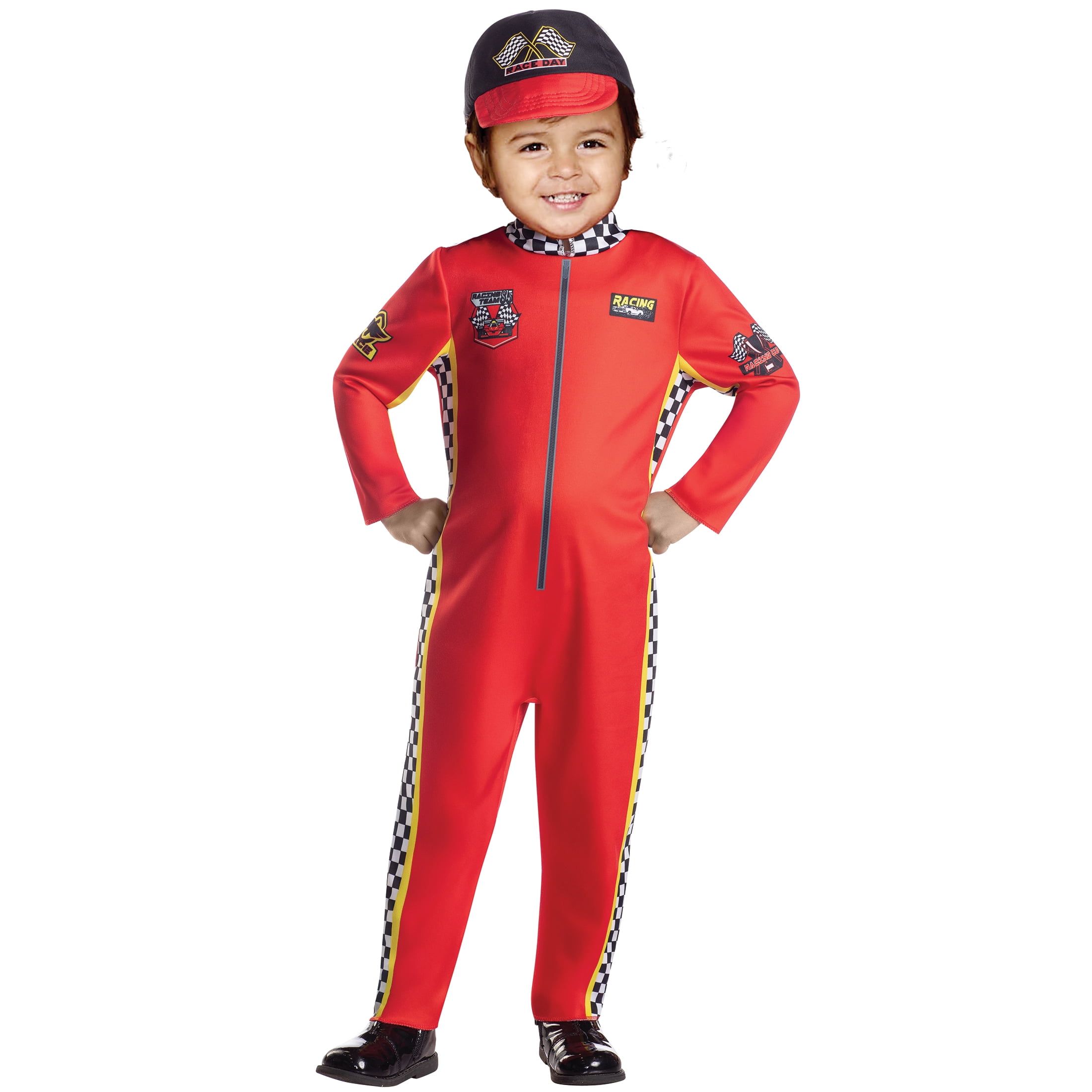 Racecar Driver Halloween Costume for Toddler, Size 3-4T, by Way to Celebrate