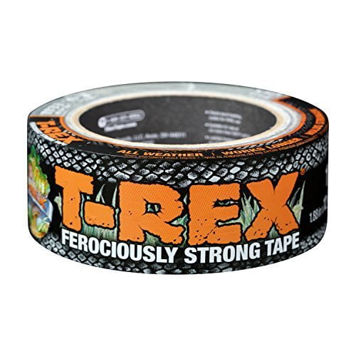 T-REX Ferociously Strong Ducting Tape - Heavy Duty, Gunmetal Gray - 1 Roll, 12 Yards x 1.88 in