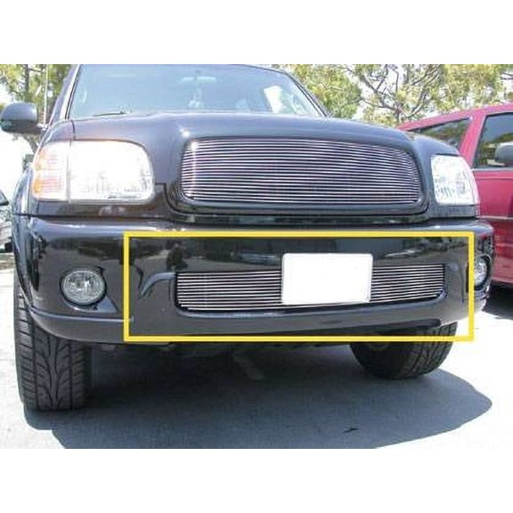 T-Rex 25905 Polished Billet Series Bumper Grille Insert for 01-04 Toyota Sequoia