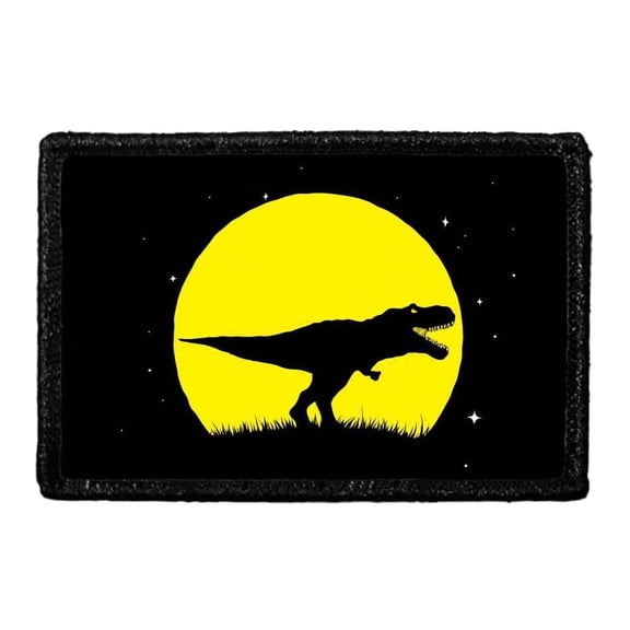 T-Rex At Night - Removable Patch