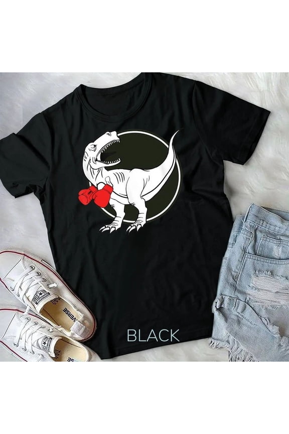 T-Rex Boxing Boxing Gloves Joke T-Shirt Unisex T-Shirt