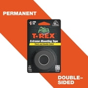 T-Rex Brand 1 in. x 60 in. Black Extreme Hold Mounting Tape