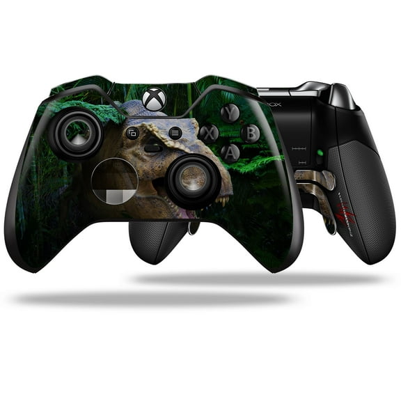 T-Rex - Decal Style Skin fits Microsoft XBOX One ELITE Wireless Controller (CONTROLLER NOT INCLUDED) by WraptorSkinz