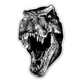 thumbnail image 1 of T-Rex Dinosaur - 12" Vinyl Sticker Waterproof Decal, 1 of 1