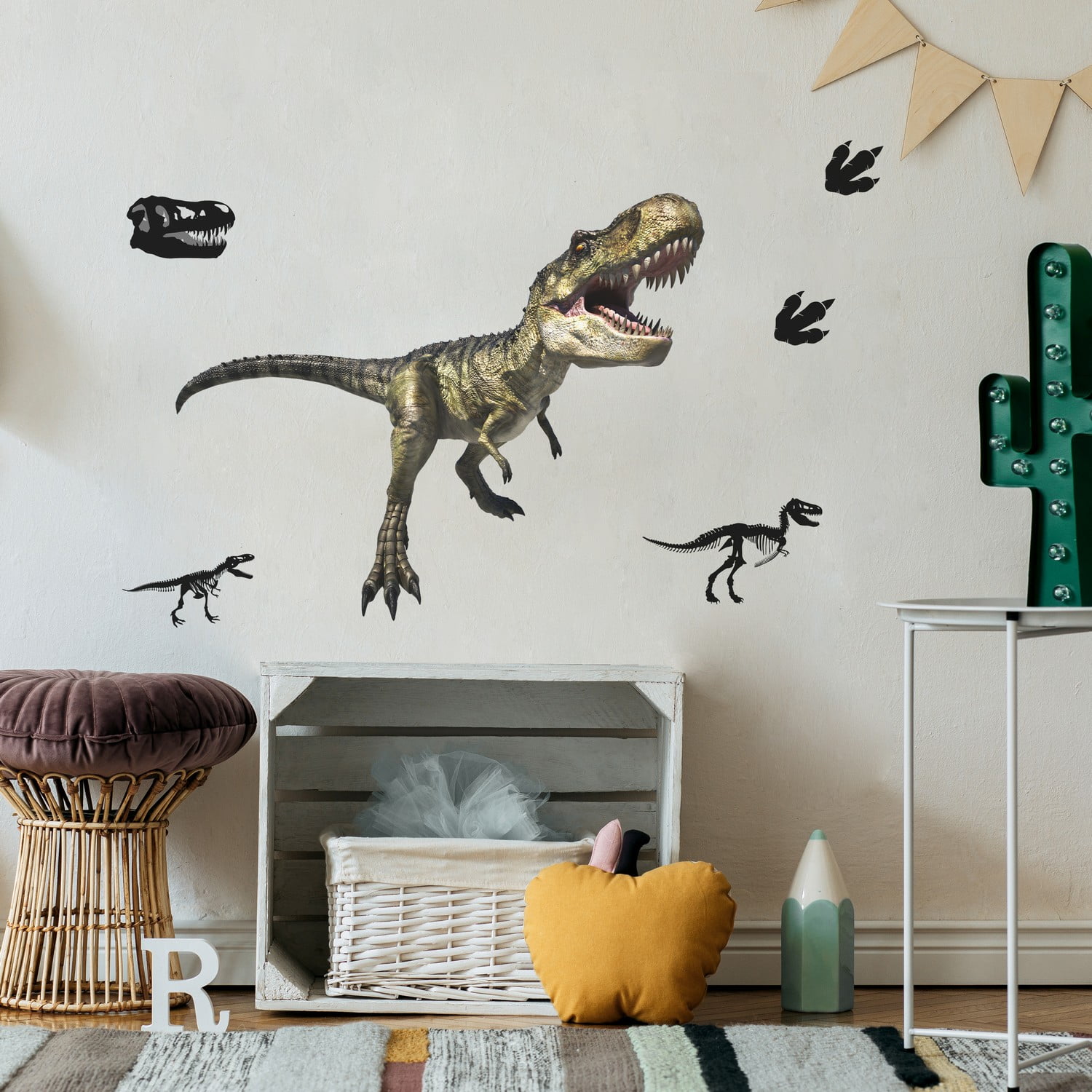 T-Rex Dinosaur Augmented Reality Wall Decals, by Wall Palz