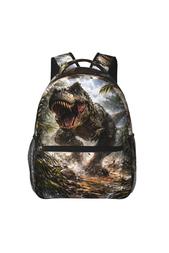 T-Rex Dinosaur Backpack Lightweight Travel Bag for Men and Women