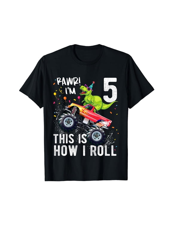 5th Birthday Boys and Girls T-Shirt