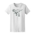thumbnail image 1 of T Rex Draw T-Shirt Men -Image by Shutterstock, Male Medium, 1 of 2