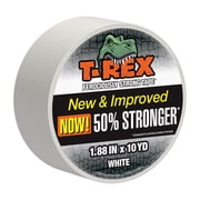 T-Rex Ferociously Strong Tape, 1.88 in. x 10 yd., White