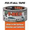 thumbnail image 1 of T-Rex Ferociously Strong White Waterproof and Repair Tape 1.88 in x 10 yd, 1 of 11