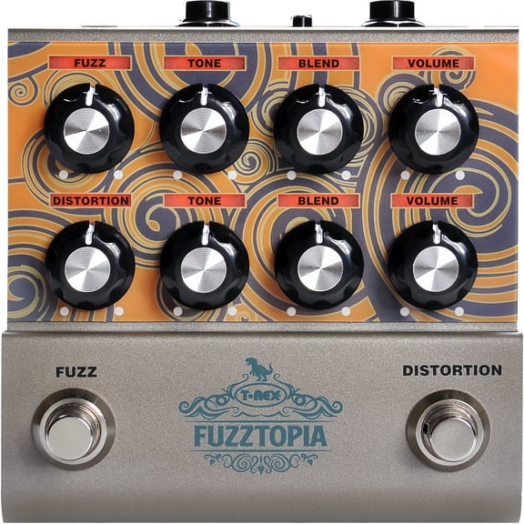 T-Rex FuzzTopia Fuzz and Distortion Pedal