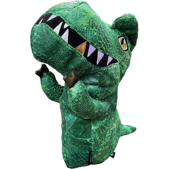 T-Rex Golf Head Cover Dinosaur Driver Headcover (Green)