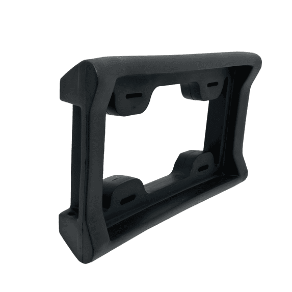 TrexNYC License Plate Bumper Guard - 2.29" Thick Front Bumper Guard with Screws - Universal Fit for Cars, Trucks, SUVs, and Vans