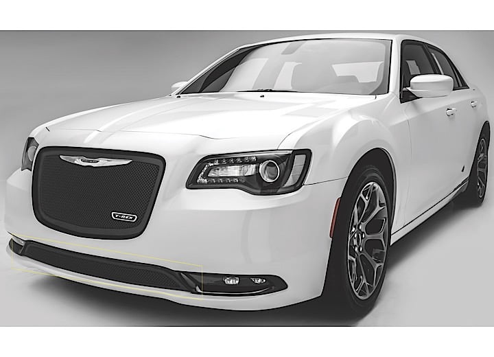 T-Rex Grilles 52436 Black Overlay Upper Class Bumper for Chrysler 300