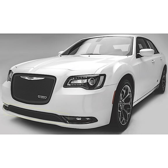 T-Rex Grilles 52436 Black Overlay Upper Class Bumper for Chrysler 300