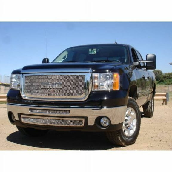 T-Rex Grilles 54206 Upper Class Series Mesh Grille; Polished Stainless Steel; Insert;