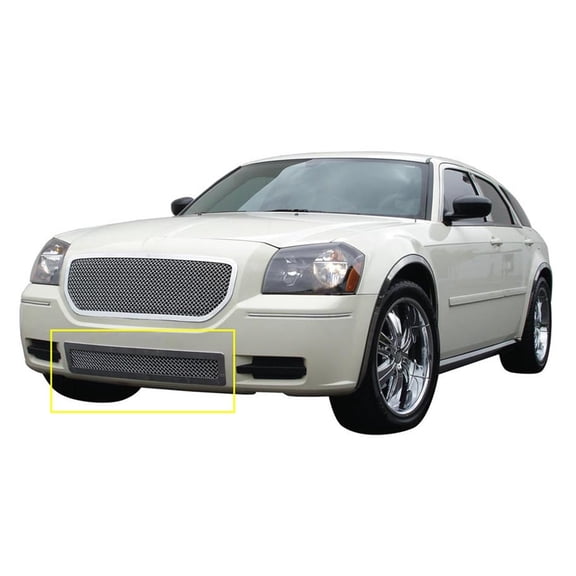 T-Rex Grilles 55473 Upper Class Series Mesh Bumper Grille Insert Fits Magnum Fits select: 2005 DODGE MAGNUM, 2006-2007 DODGE MAGNUM SXT