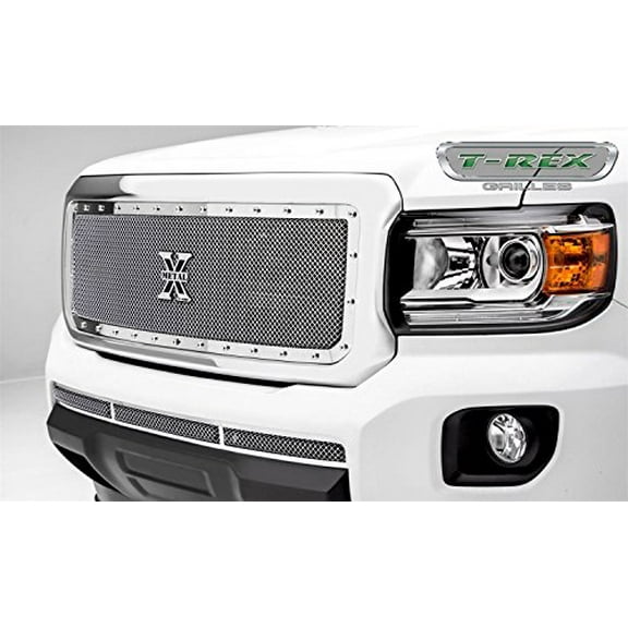 T-Rex Grilles 6713710 X-Metal Series Polished Grille (GMC Canyon)