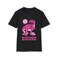 thumbnail image 1 of T-Rex Halloween October Pink Lover Men Women T-shirts, 1 of 4