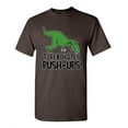 thumbnail image 1 of T-Rex Hates Push-Ups Soft Shirt Sarcastic Humorous Graphic Tees Novelty Gift For Animal Lovers Christmas Day Funny Mens T Shirt, 1 of 5