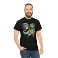 thumbnail image 1 of T-Rex Jack-o'-lantern Dinosaur T-Shirt, 1 of 4