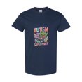 thumbnail image 1 of T Rex Neurodiversity Awareness Autism Is My Superpower Quote Unisex T-Shirt, up to size 5XL, 1 of 2