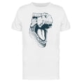 thumbnail image 1 of T-Rex Portrait Ink Style Tee Men's -Image by Shutterstock, 1 of 2
