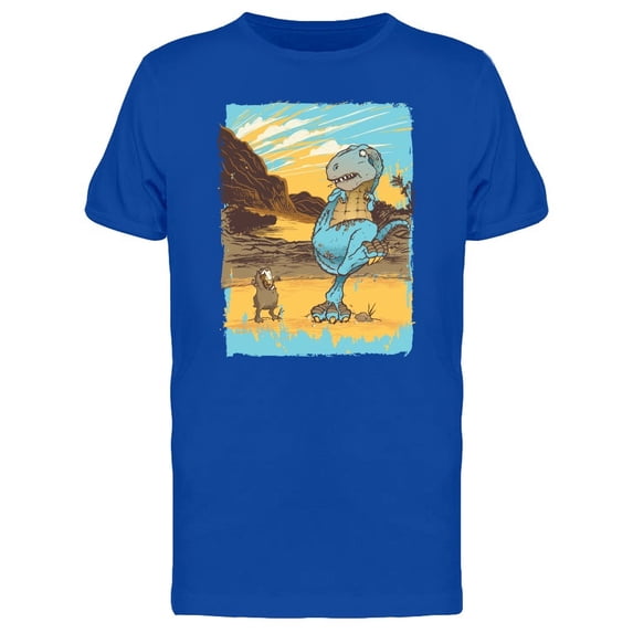 T-Rex & Prehistoric Guinea Pig Tee Men's -Image by Shutterstock