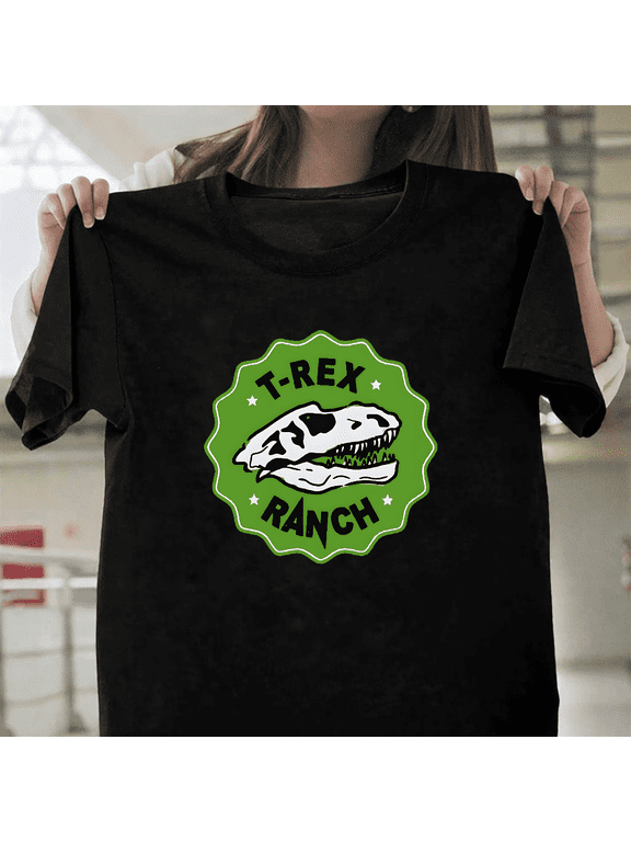T-Rex Ranch The Dinosaur Adventure Enthusiast Essential Wear Unisex T-Shirt, up to size 3XL.