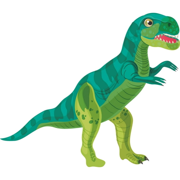 T-Rex Rex Dino Dinosaurs Dinosaur Customized Wall Decal - Custom Vinyl Wall Art - Personalized Name - Baby Girls Boys Kids Bedroom Wall Decal Room Decor Wall Stickers Decoration Size (20x20 inch)