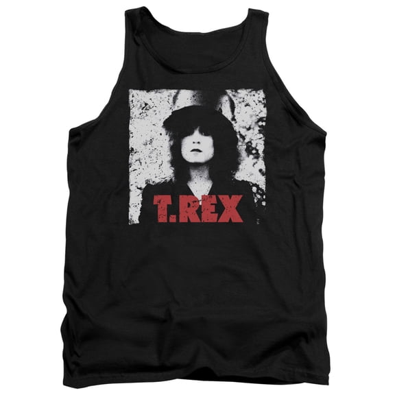 T Rex The Slider Adult Tank Top Black