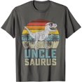 thumbnail image 1 of T-Rex Unclesaurus Dinosaur Uncle Saurus Family Matching Unisex T-Shirt for Men Women, 1 of 5