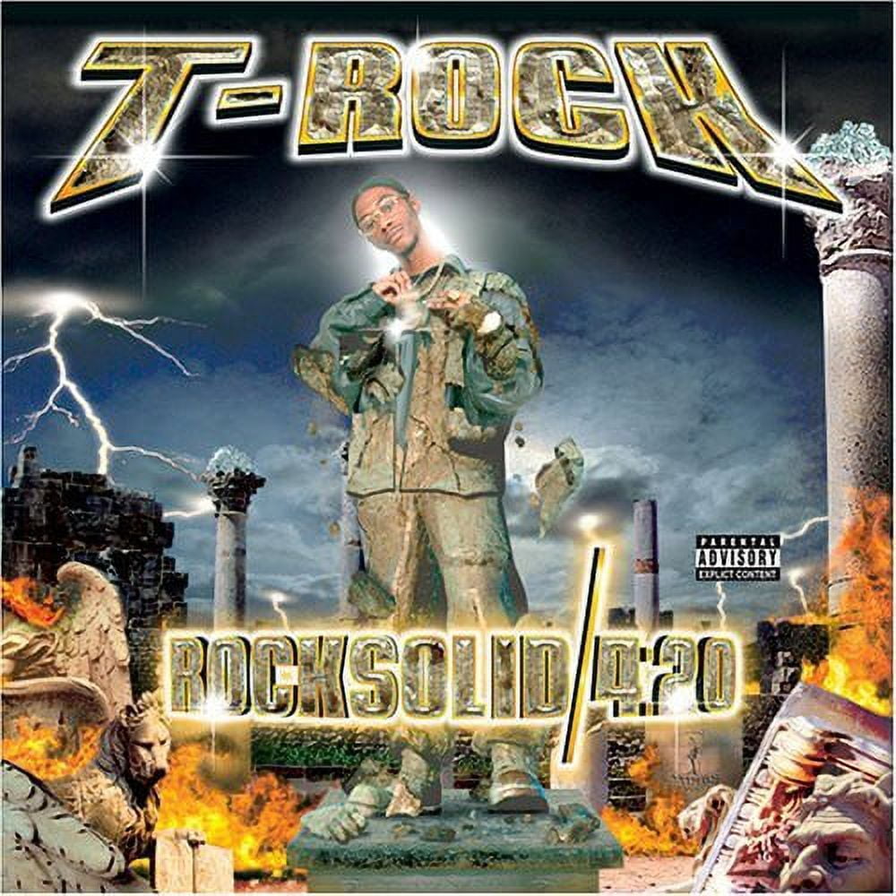 その他 The Solid Rock [CD] T-Rock - RockSolid/4:20 (Factory Sealed CD, 2003) Produced by DJ