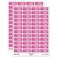 thumbnail image 1 of T-Rrific Terrific Job Teacher Student School Sticker Set - Hot Pink - Matte Finish - 1.25" Mini, 1 of 7