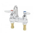 thumbnail image 1 of T&S Brass - Mixing Faucet, 4'' Centerset, Swivel Gooseneck, Lever Handles, 2.2 GPM Aerator, 1 of 1