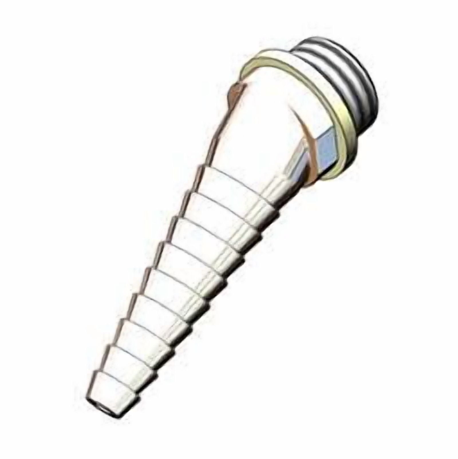 T&S Brass - Lab Accessory: Angled Serrated Tip, 3/8'' NPT Male Inlet ...